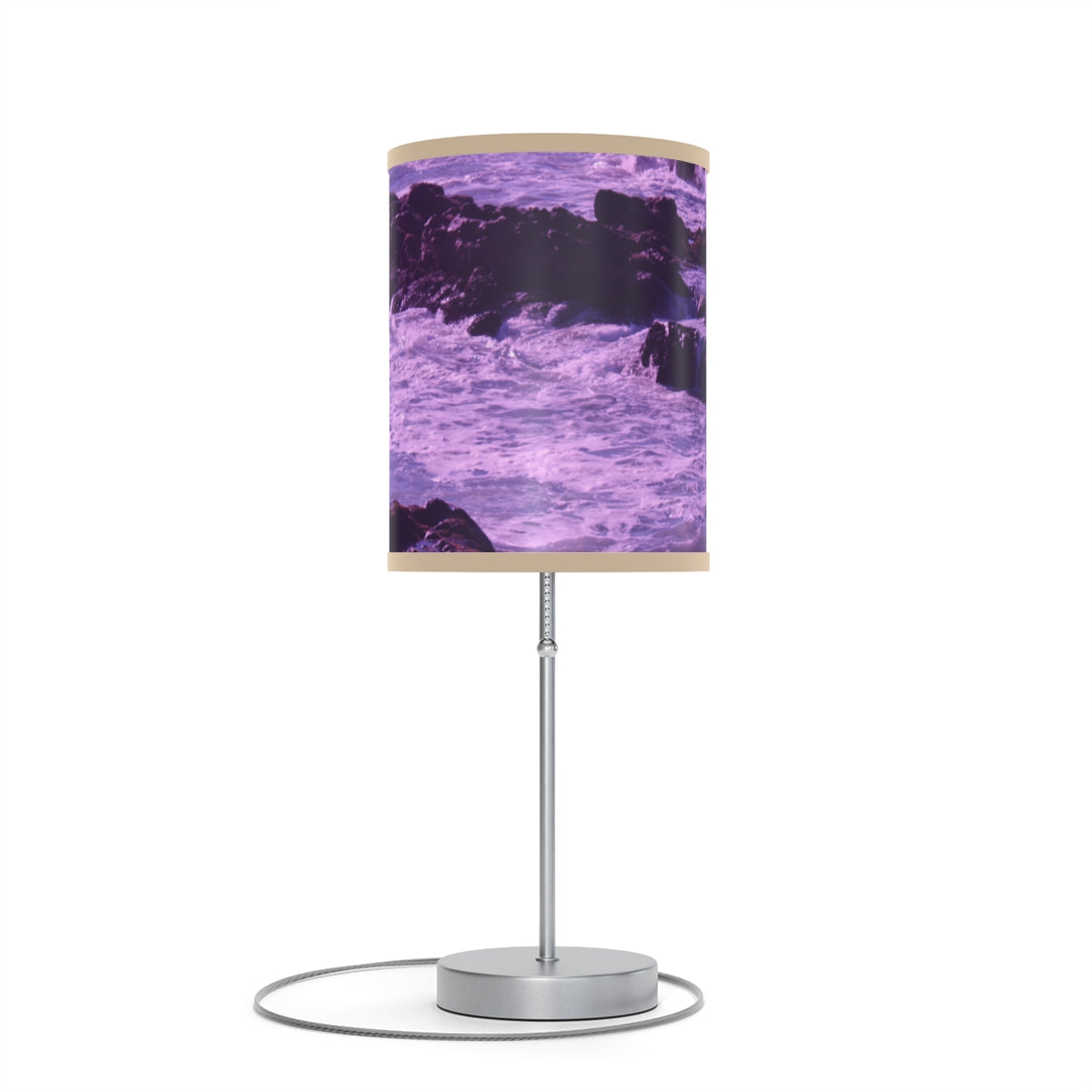 Serenity Ocean Waves Design Lamp for Home Decor