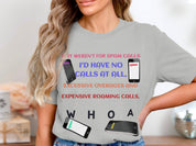 Funny Oversized WHOA T-Shirt Graphic Casual product type