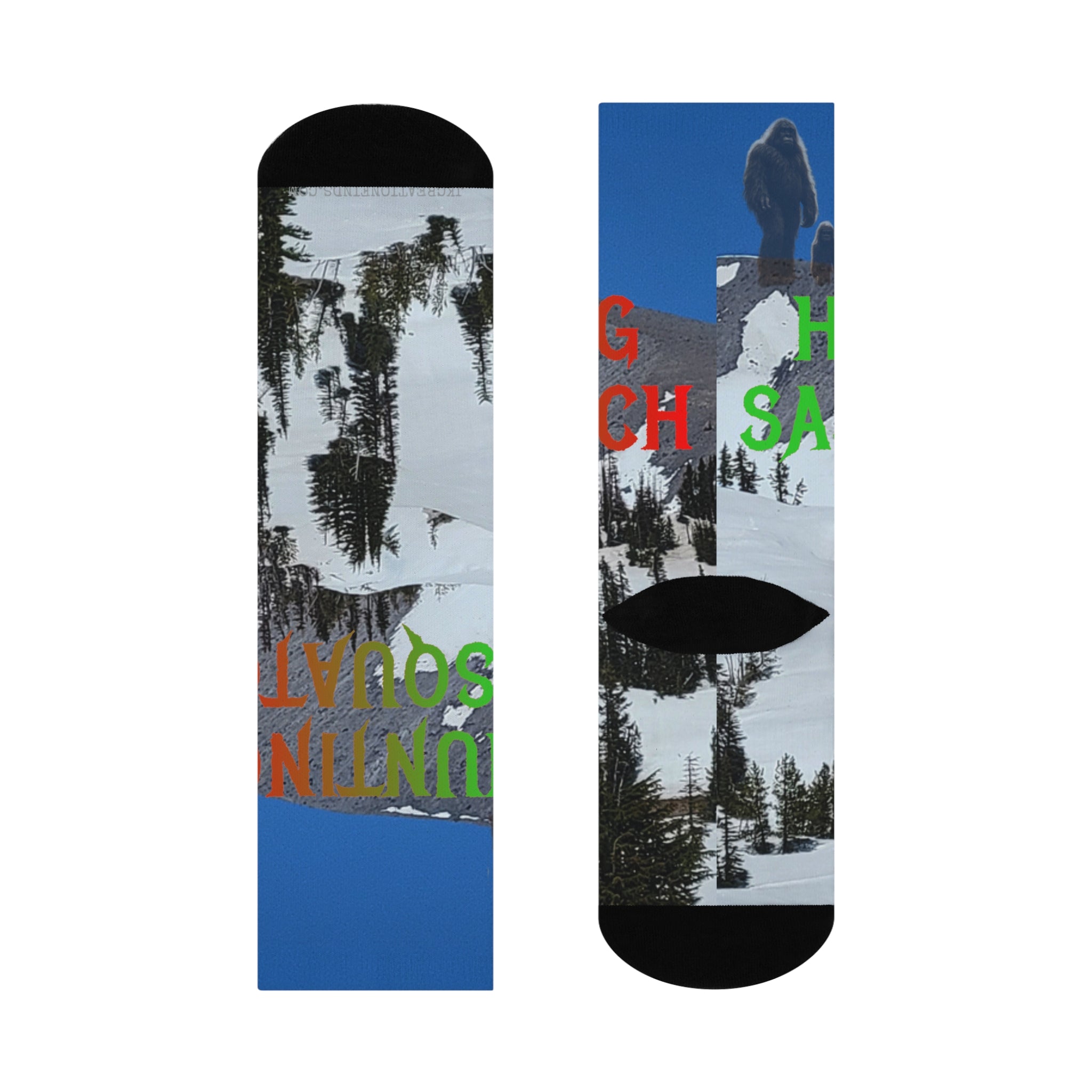 Adventure-Inspired Scenic Crew Socks product