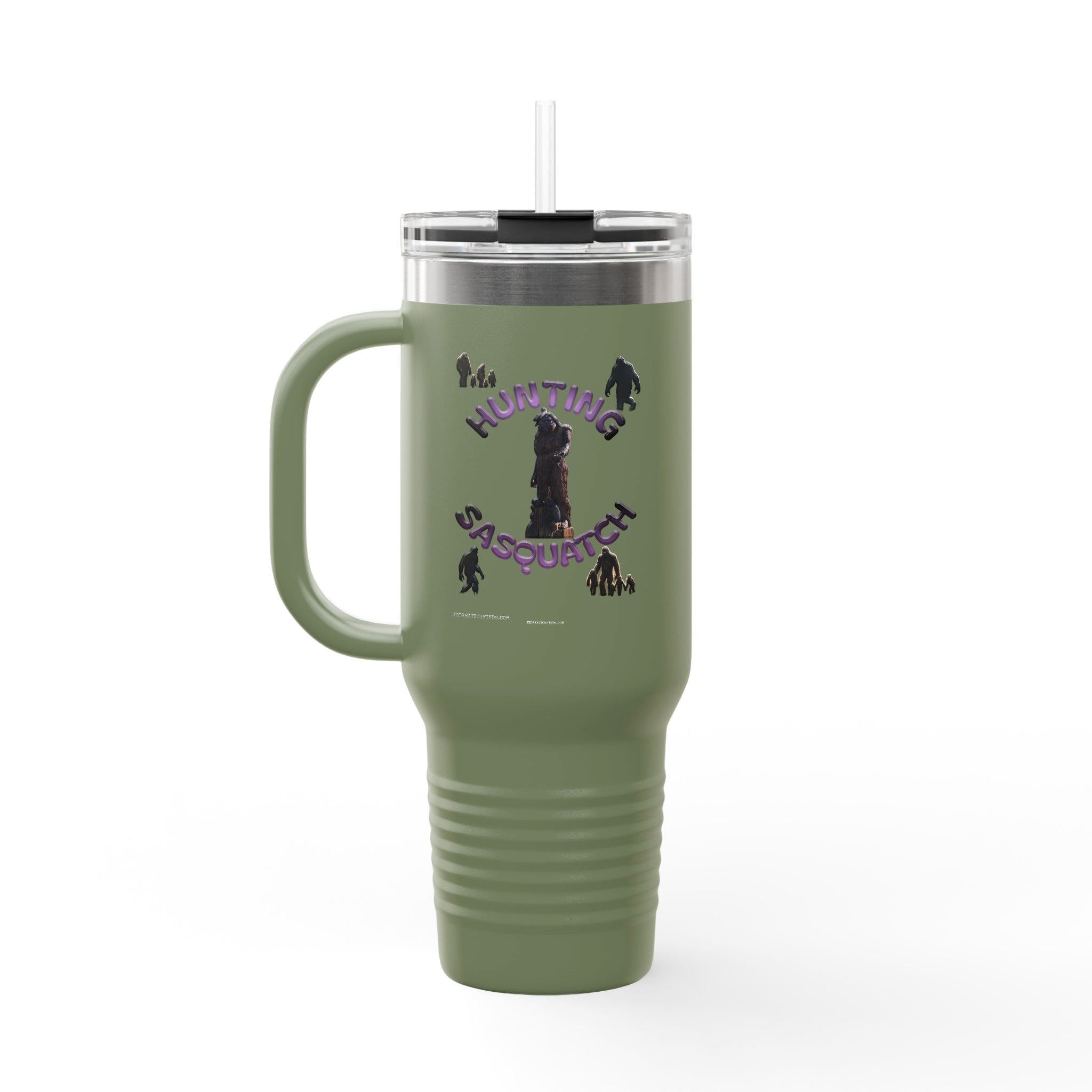 Hunting Sasquatch Tumbler Travel Mug Cup product