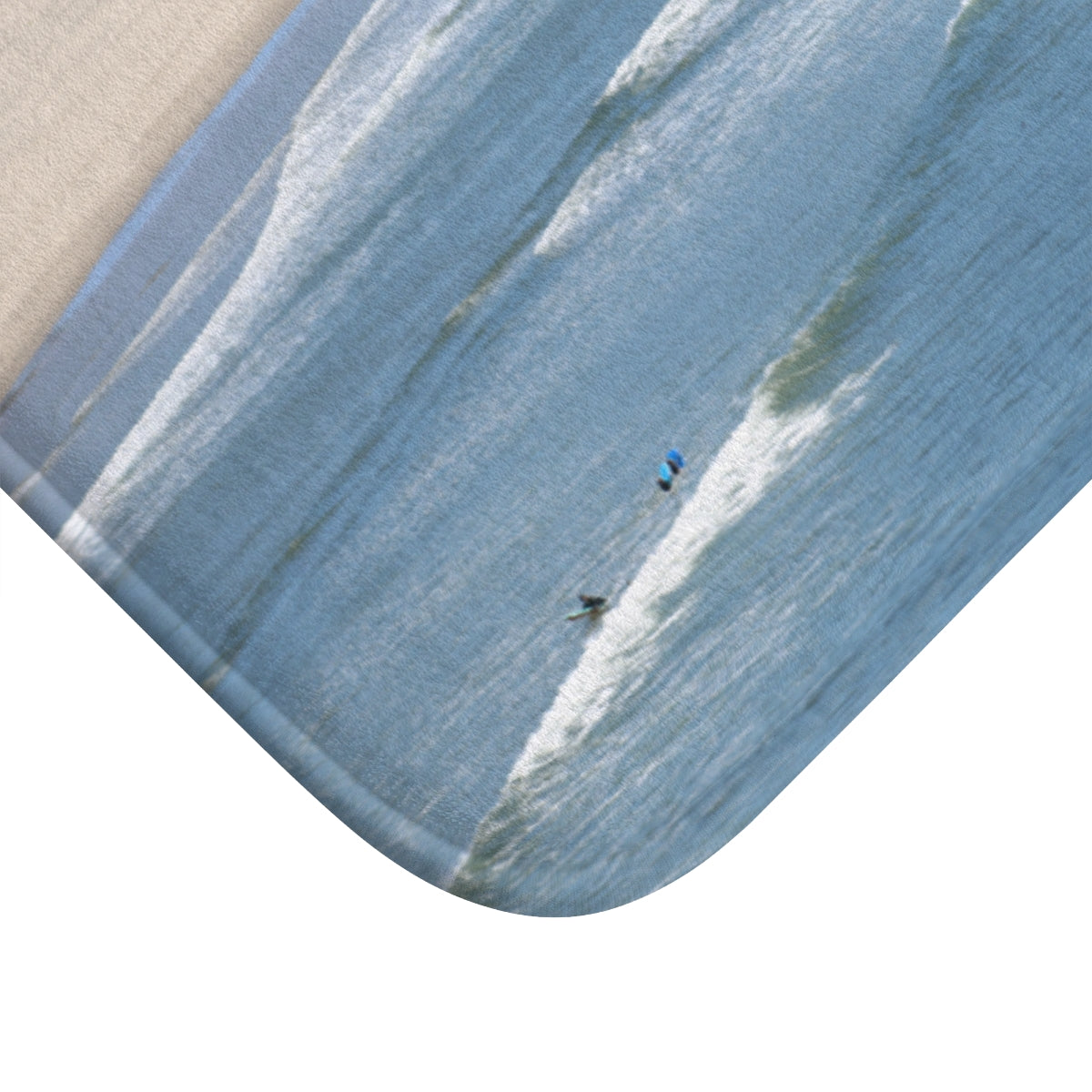 Ocean Waves Scenic Design Corner View Art Print