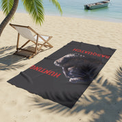 Hunting Sasquatch Beach Towel product type