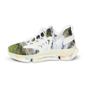 Stylish High-Top Athletic Sneakers with Unique Design