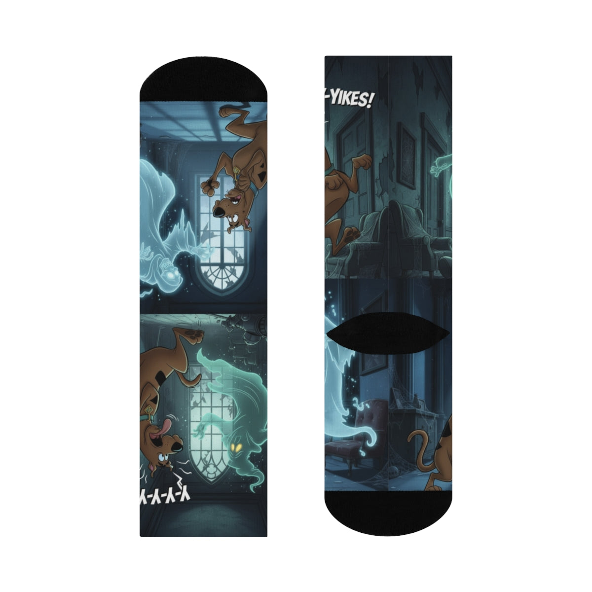 Mystery Adventure Scooby-Doo Cartoon Socks