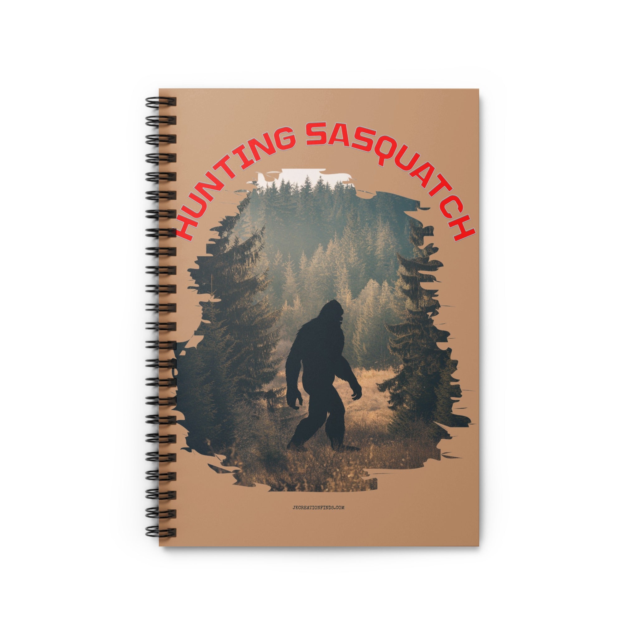 Hunting Sasquatch Graphic Design Notebook product