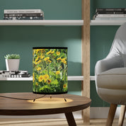 Decorative Table Lamp with Elegant Floral Pattern