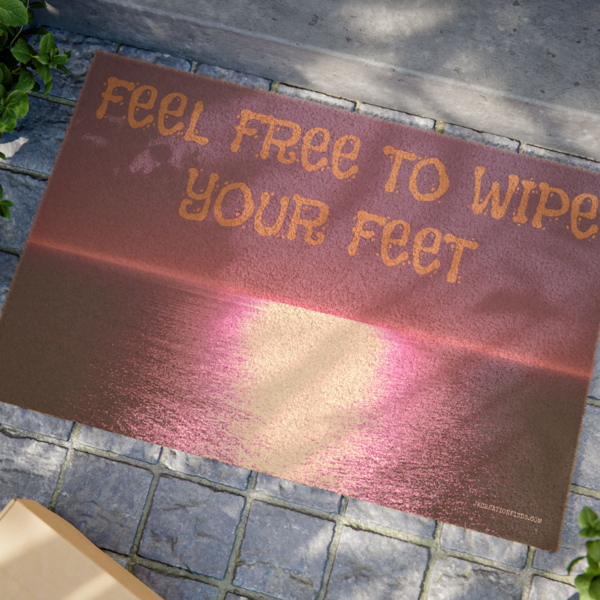 Feel Free to Wipe Your Feet Doormat product