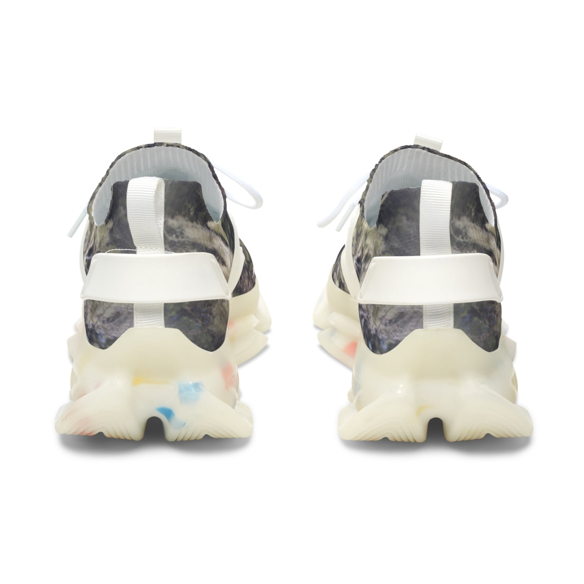 Stylish High-Tech Chunky Sole Athletic Footwear Sneakers