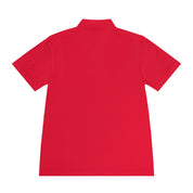Bright Ruby Red Polo Shirt Casual Wear Top