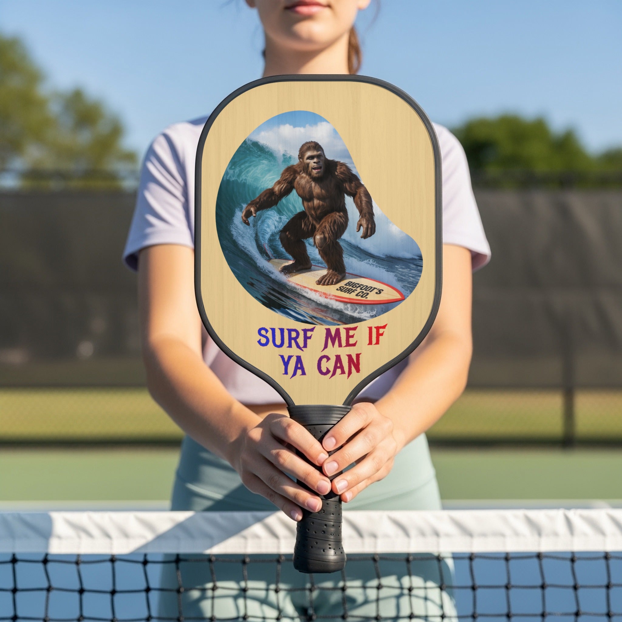 Surf Me If Ya Can Bigfoot Pickleball Paddles product