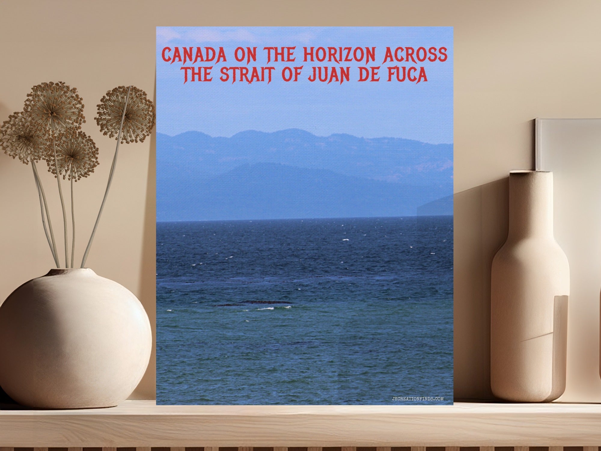 Canada on the Horizon Across Strait of Juan de Fuca product