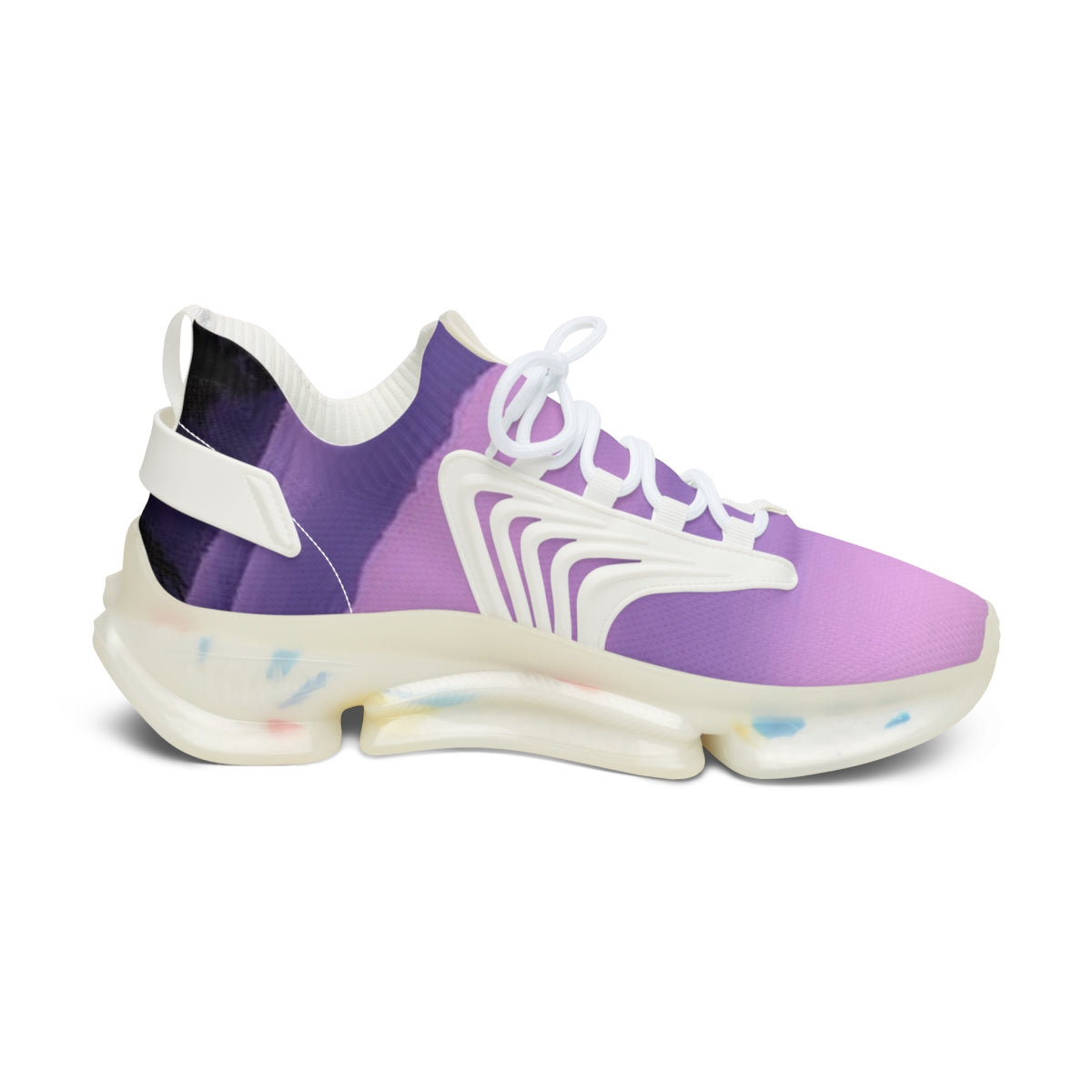 Stylish Purple Athletic Sneakers for Running and Training