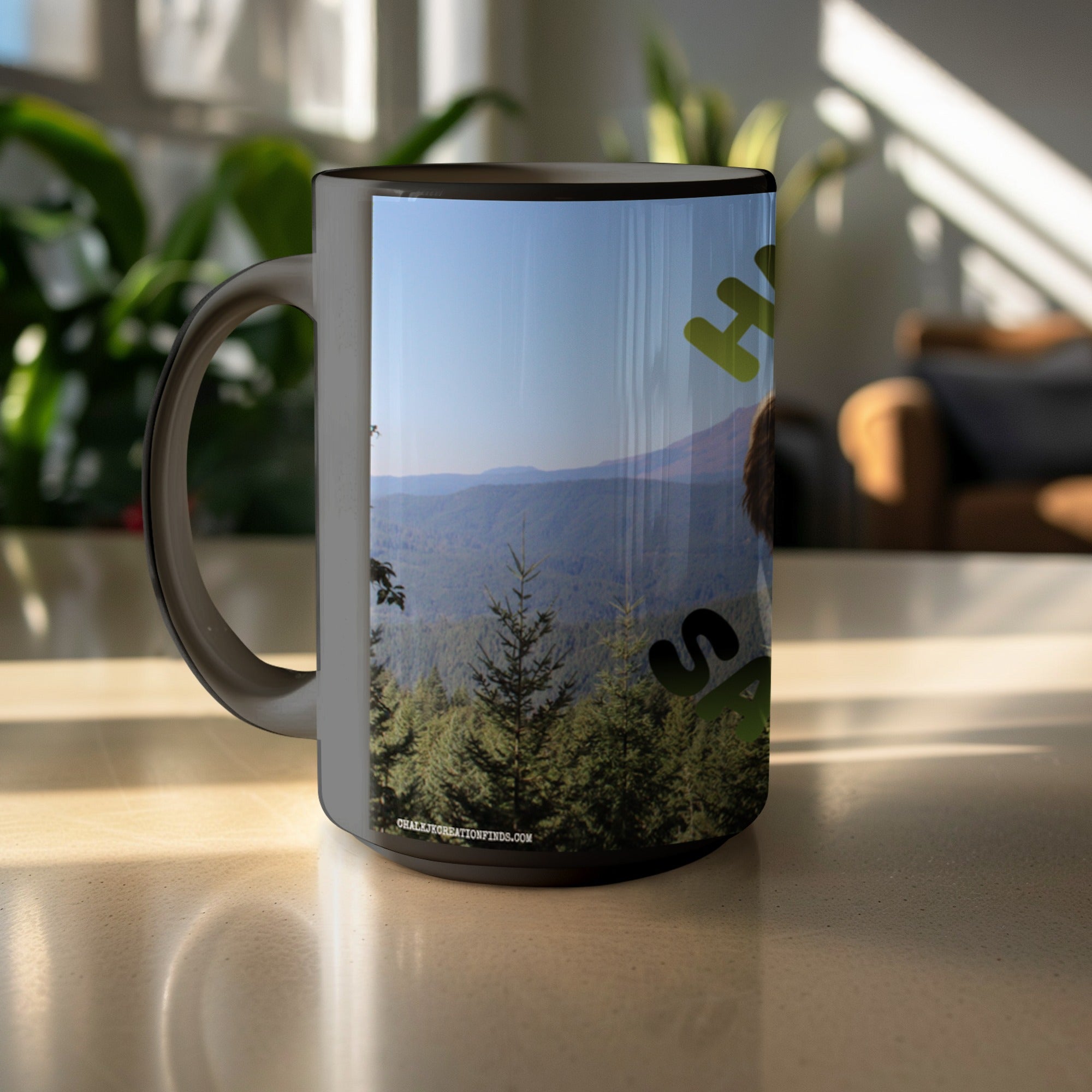 Scenic Mountain View Ceramic Coffee Mug product