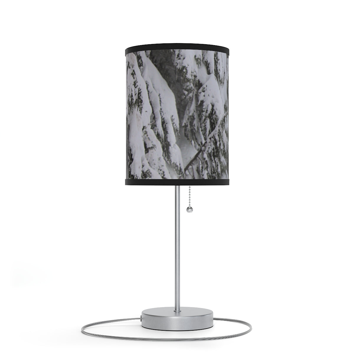 Winter Wonderland Scene Table Lamp Product