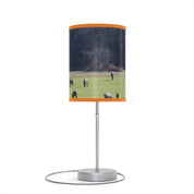Wildlife Grazing Scene Table Lamp
