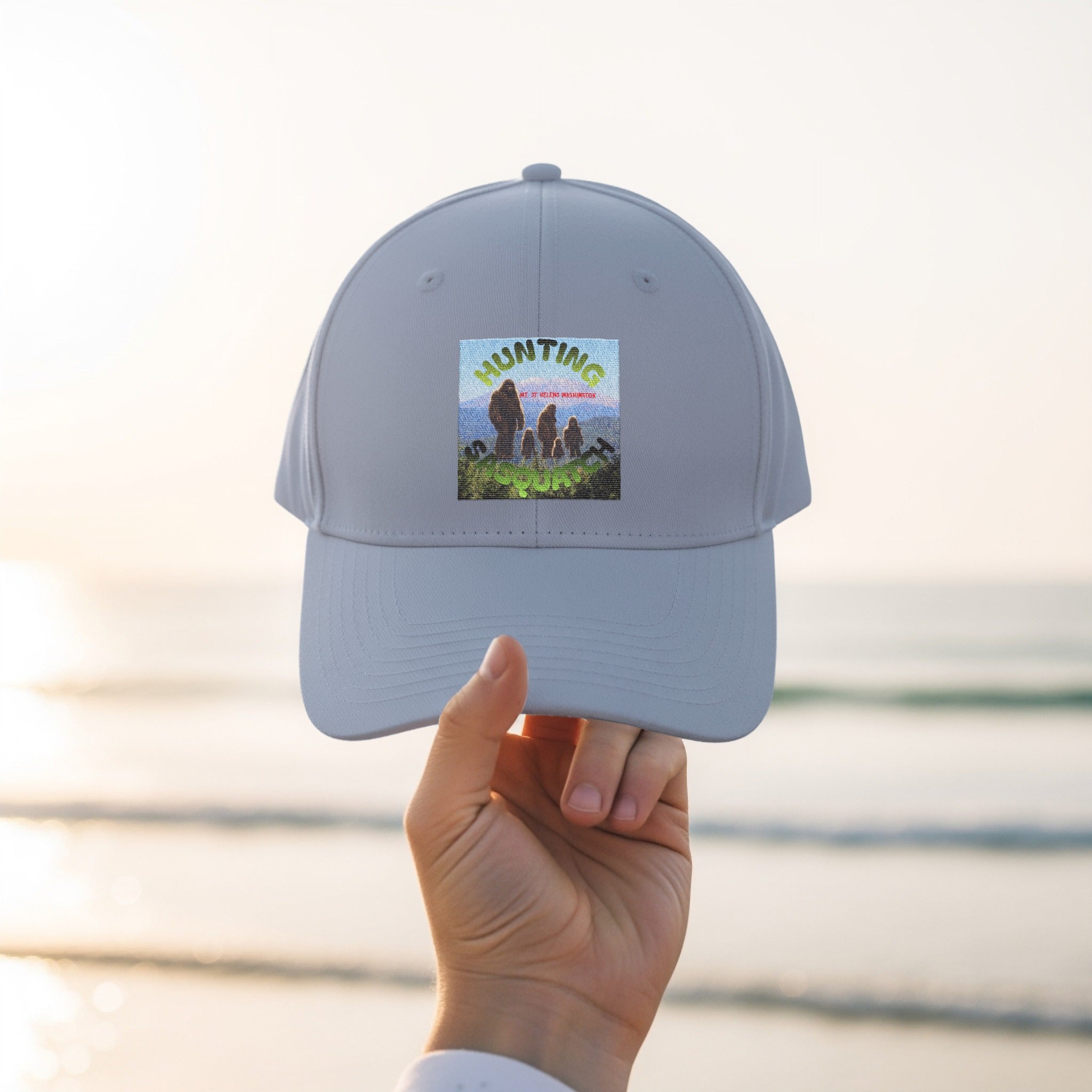 Hunting Bears Sunset Scene Hat product