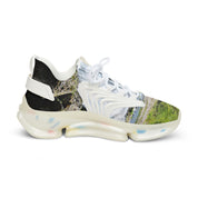 Stylish Sneakers with Unique Artistic Design