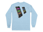 Spam Phone Screenshot Long Sleeve Shirt product type