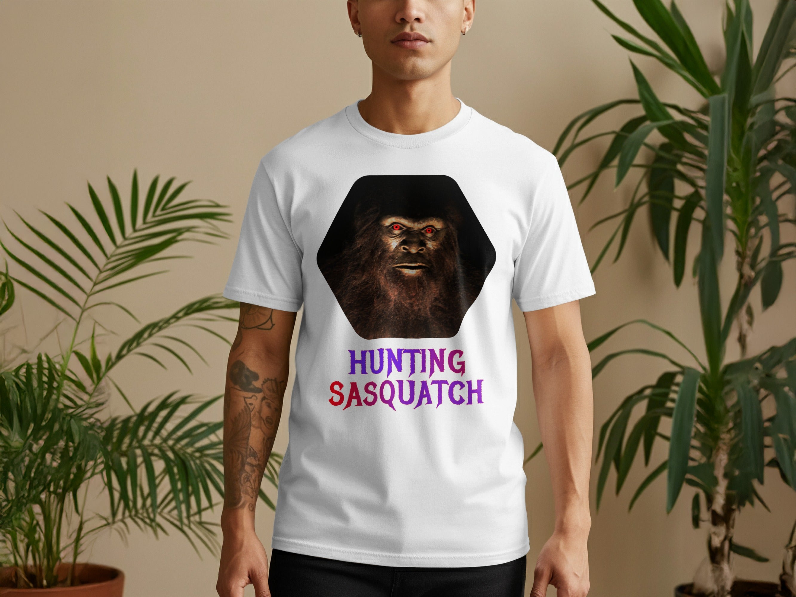 Hunting Sasquatch Graphic T-shirt product type