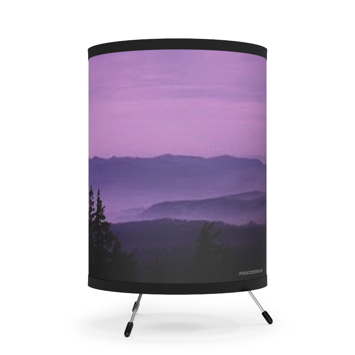 Purple Mountain Landscape Art Home Decor Product