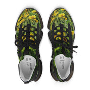 Vibrant Dandelion Design Stylish Fashionable Sneakers