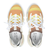 Vibrant Gradient Athletic Footwear Unisex Sneakers