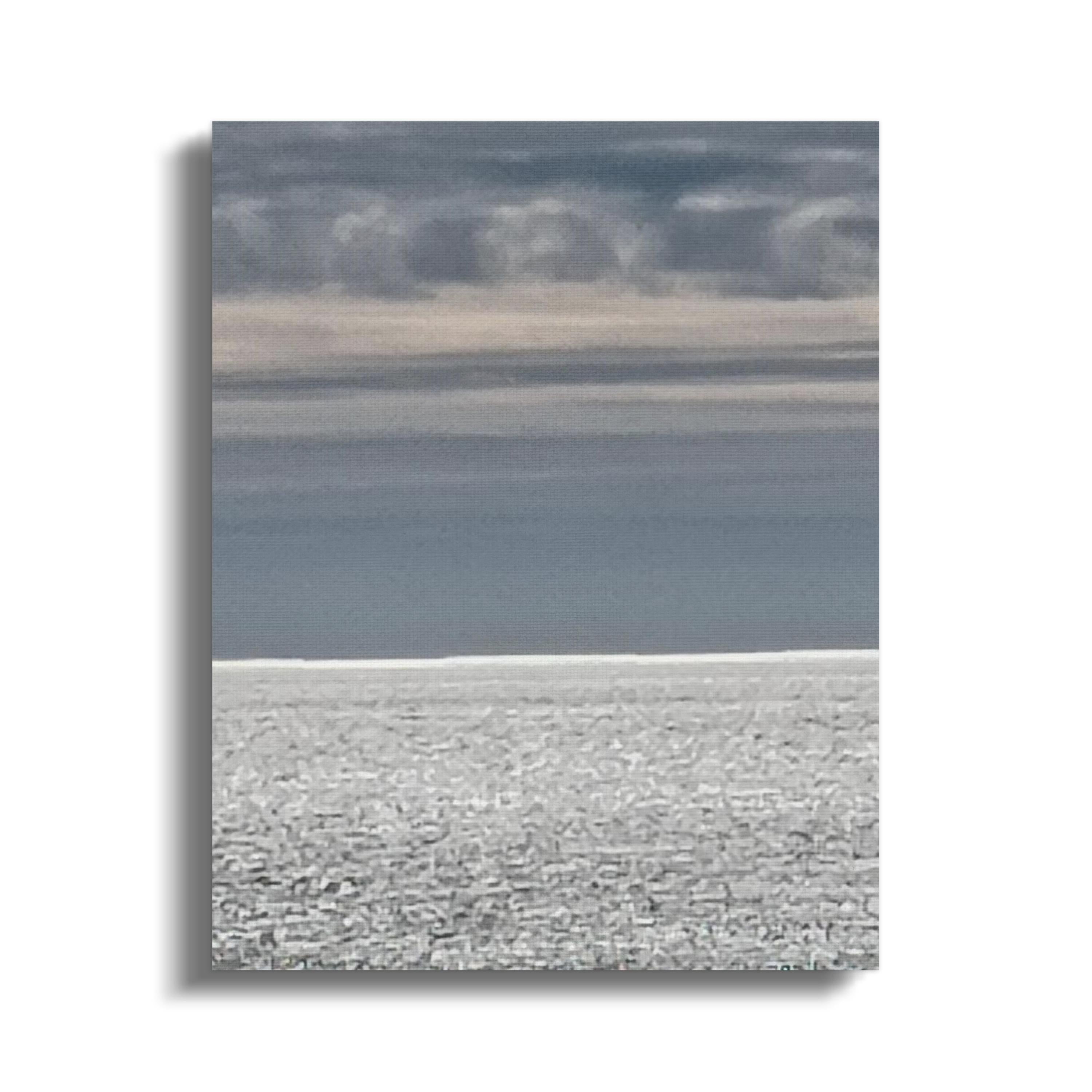 Breathtaking Seascape View with Clouds Wall Art product