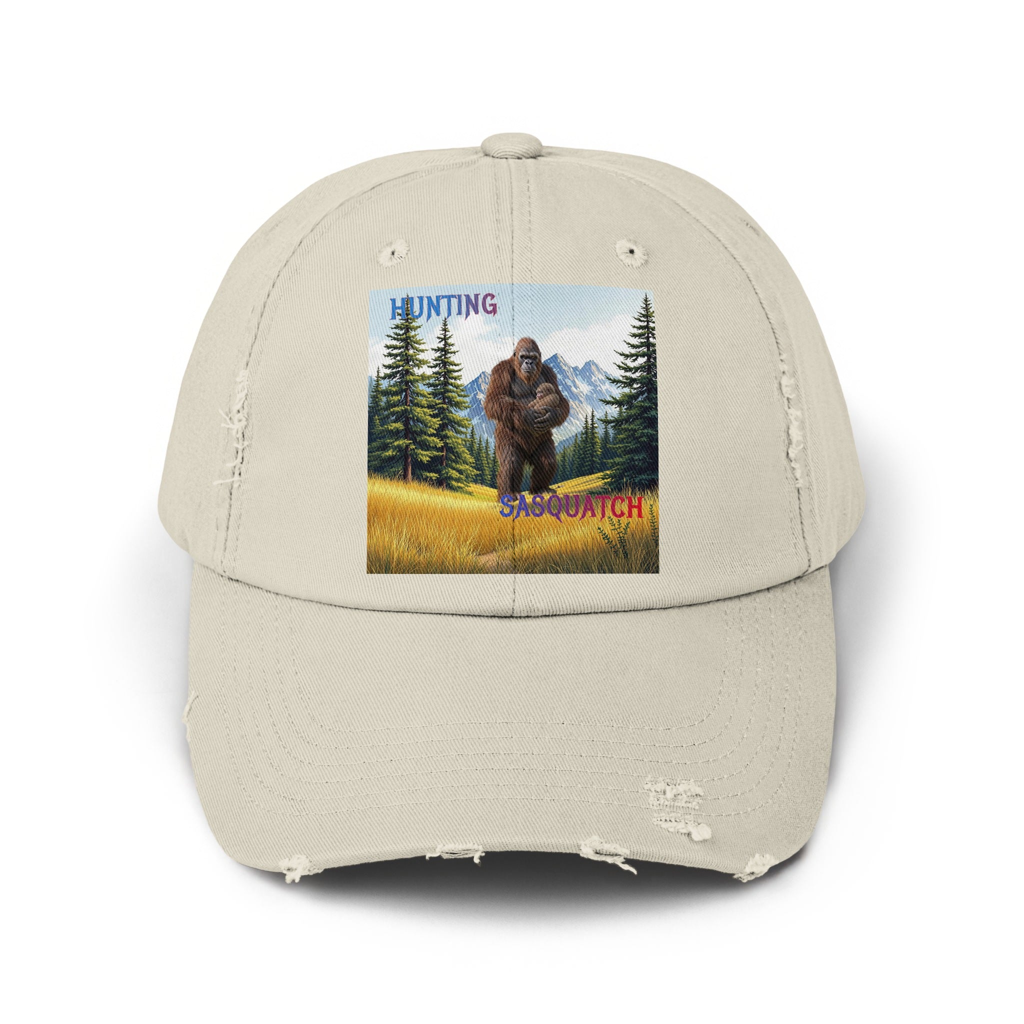 Hunting Sasquatch Dad Hat Casual Sportswear product type