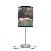 Peaceful Forest Deer Scene Table Lamp Product