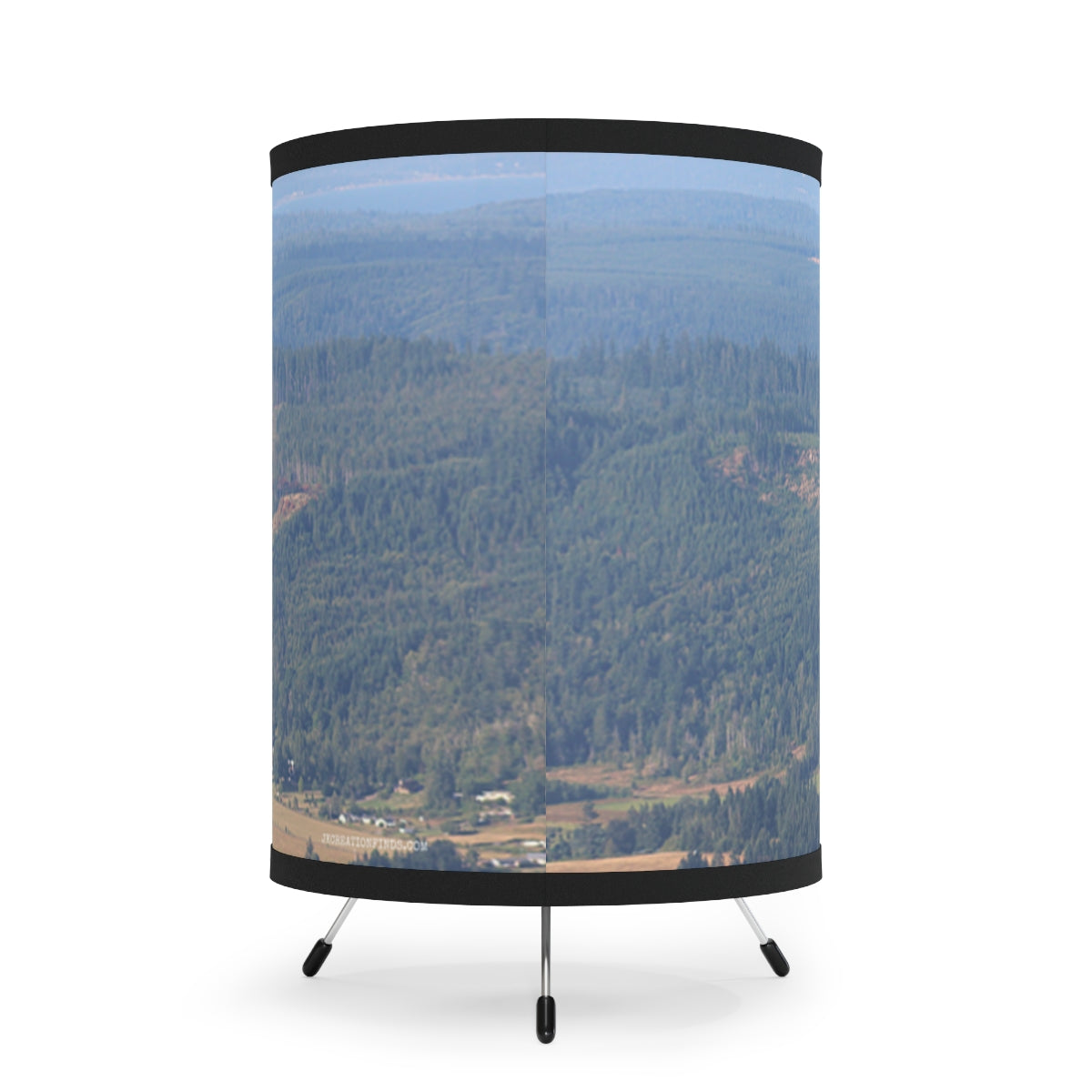 Scenic Mountain Landscape Room Divider