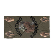 Hunting Sasquatch Towel with Bigfoot Art product