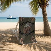 Hunting Sasquatch Graphic Print Beach Towel product