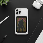 Huffing Sasquatch Phone Wallet for easy card access product type