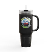 Hunting Sasquatch Design Travel Mug product type