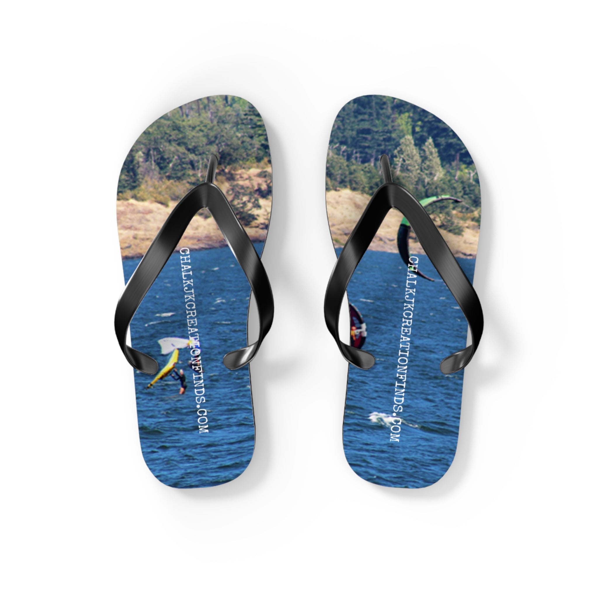 Surfing Adventure Design Flip Flop Footwear product
