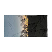 Forest Sunset Sky Scene Art Beach Towel product