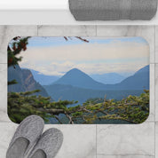 Scenic Mountain View Bath Mat Product