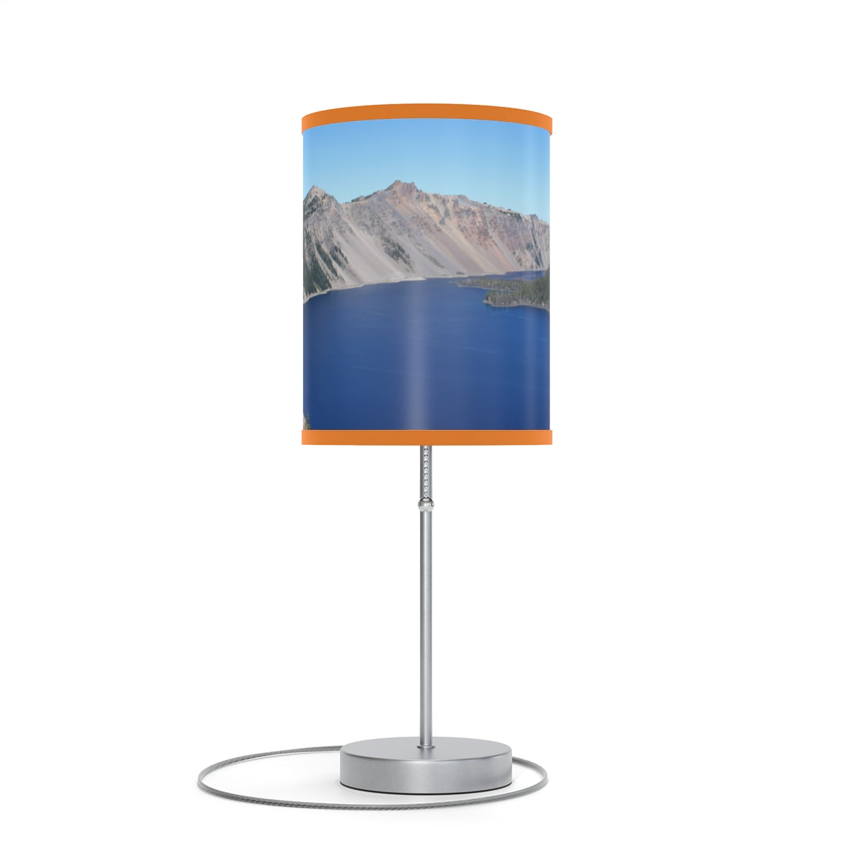 Scenic Mountain Lake Lampshade Home Decor Product