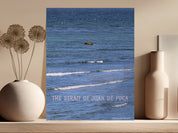 The Strait of Juan De Fuca Scenic Ocean Poster product type