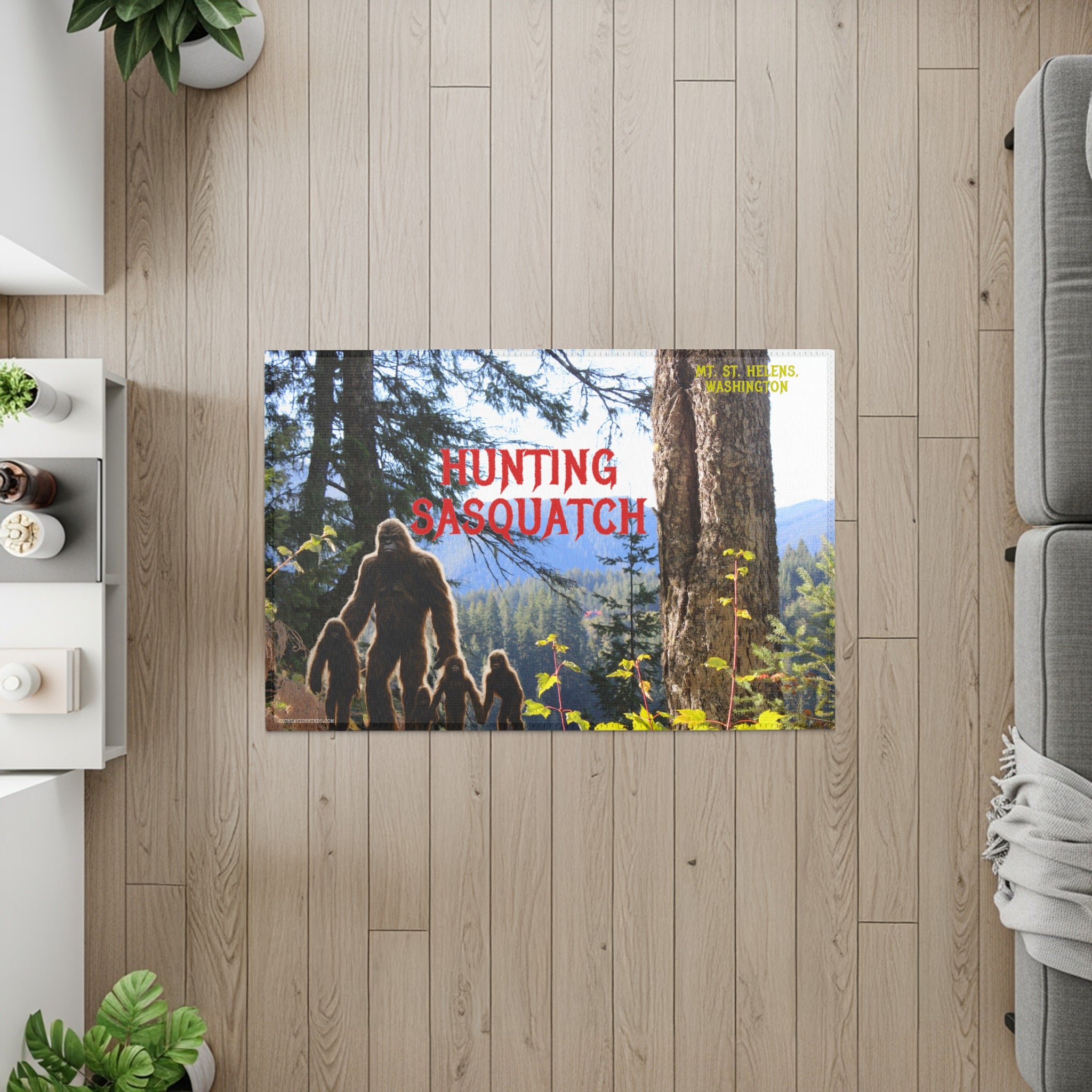 Hunting Sasquatch At Mt Elders WA Poster product