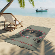 Sasquatch Hunting Seasonal Beach Towel product
