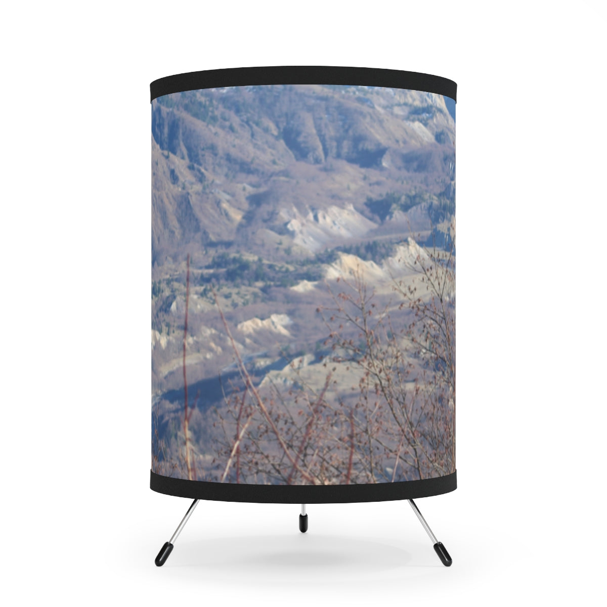 Stunning Mountain Range Scenic Print Decor