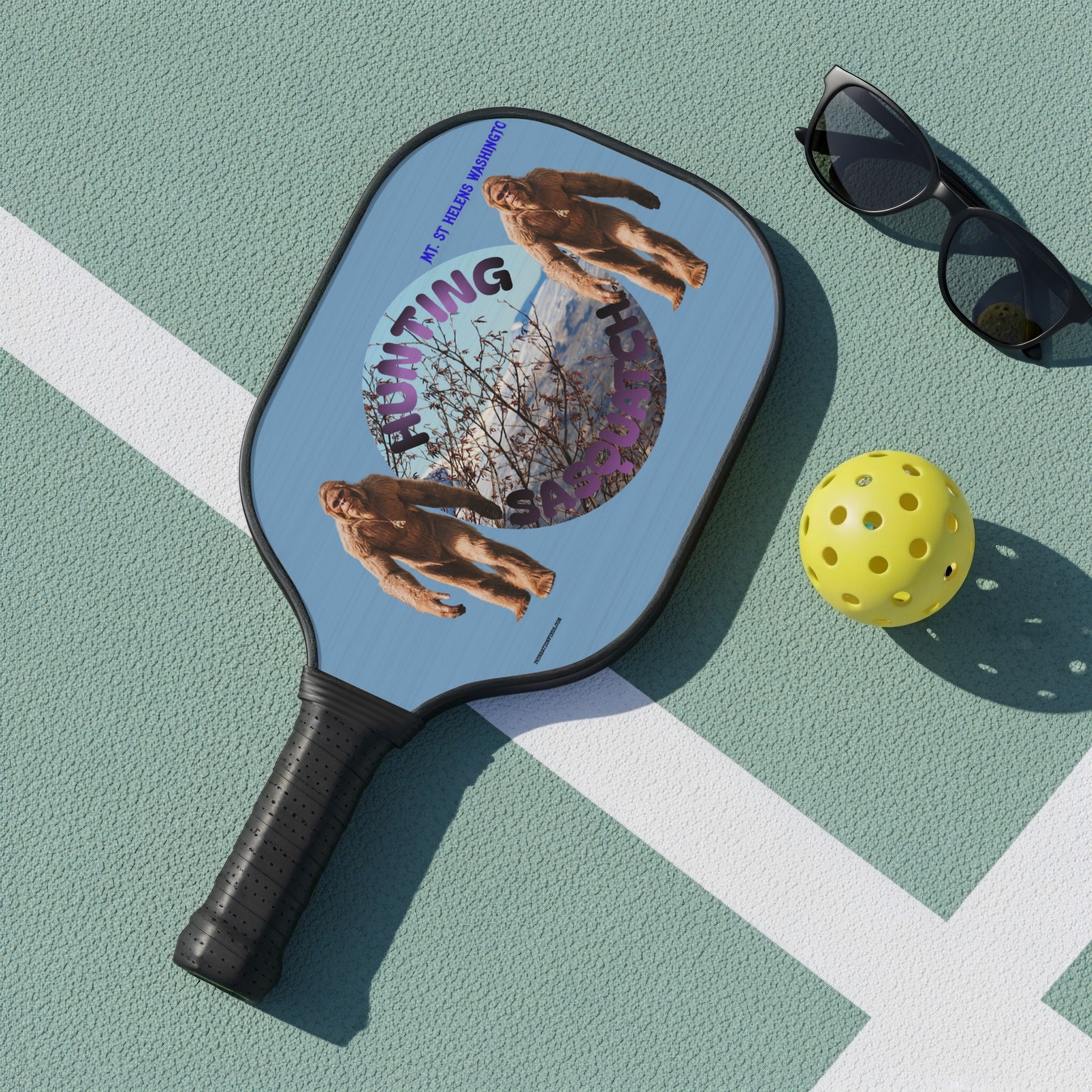 Bigfoot Hunting Fun Outdoor Pickleball Paddle product