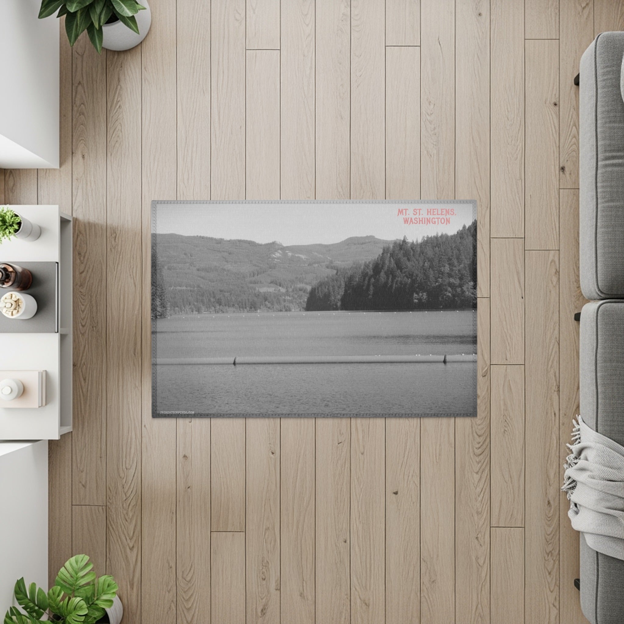 Stunning Mt St Helens Washington Scenic Rug product type