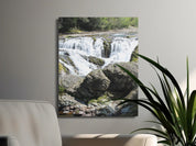Mesmerizing Waterfall Landscape Art Print product type