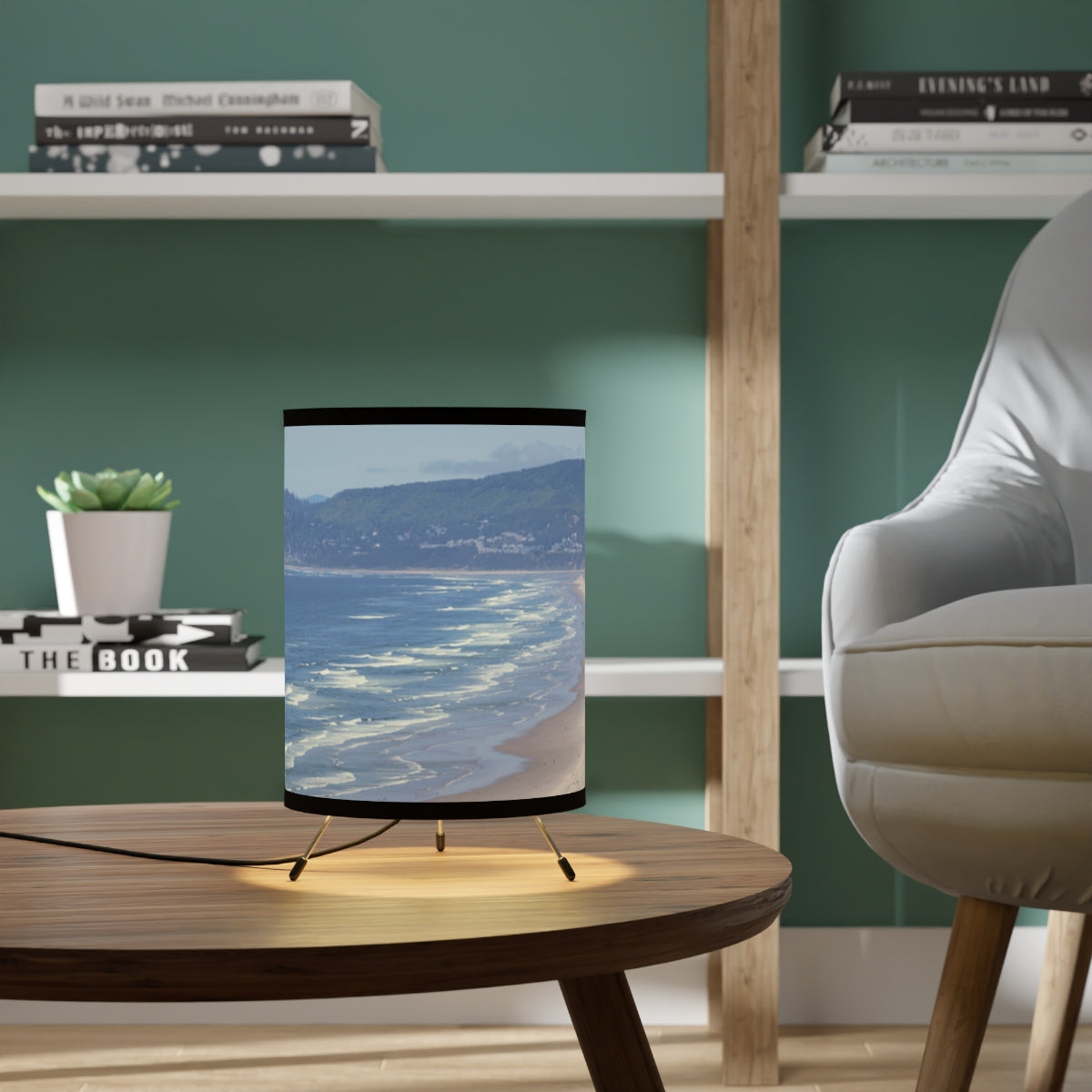 Coastal Scenery Decorative Lamp for Home Decor