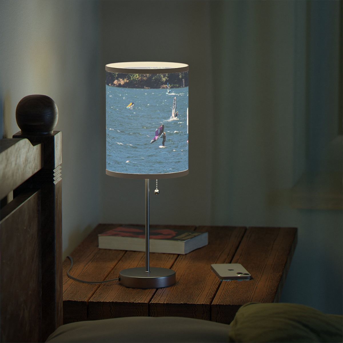 Coastal Decor Table Lamp for Bedside Nightstand