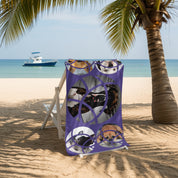 Custom Pet Collage Design Beach Towel product