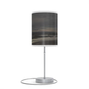 Mesmerizing ocean waves at dusk table lamp