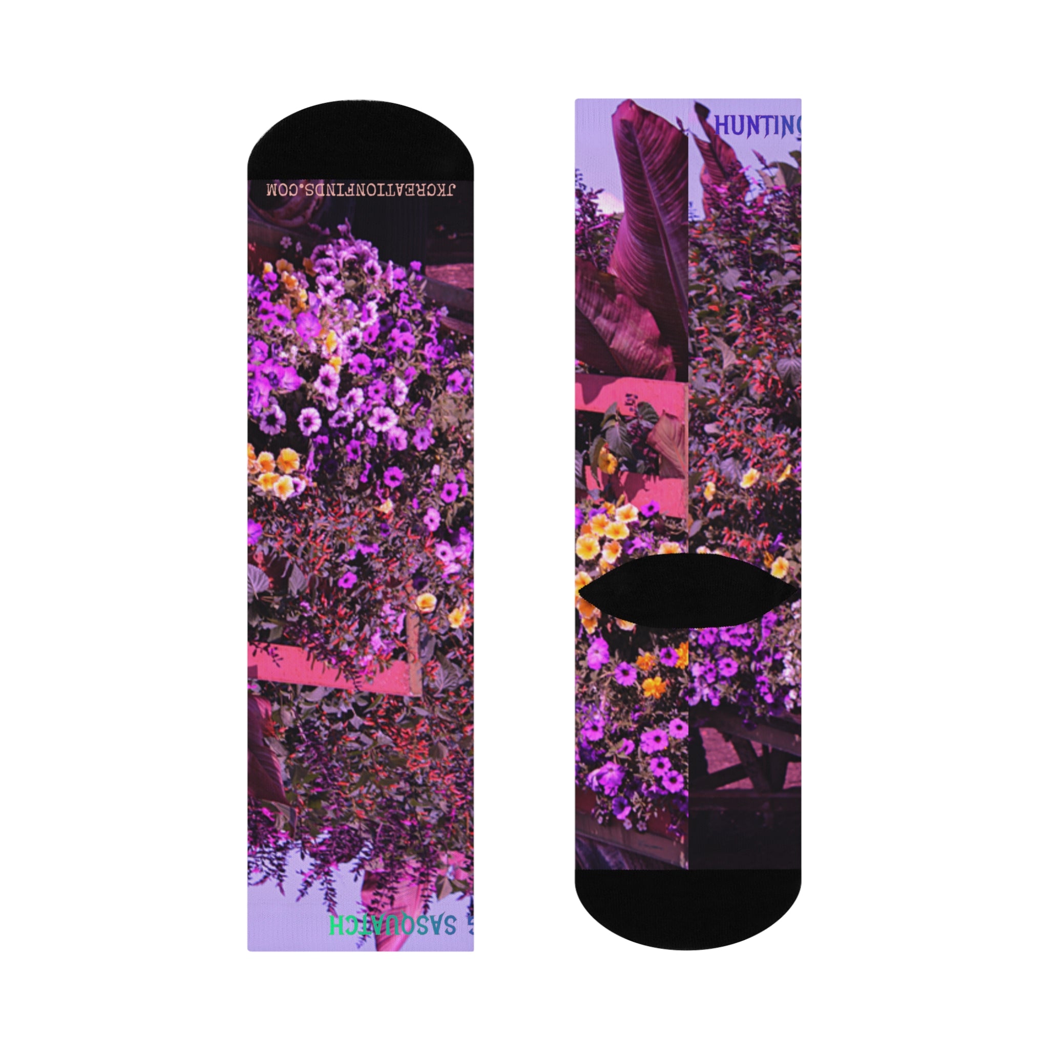 Vibrant Floral Hunting Theme Socks Product